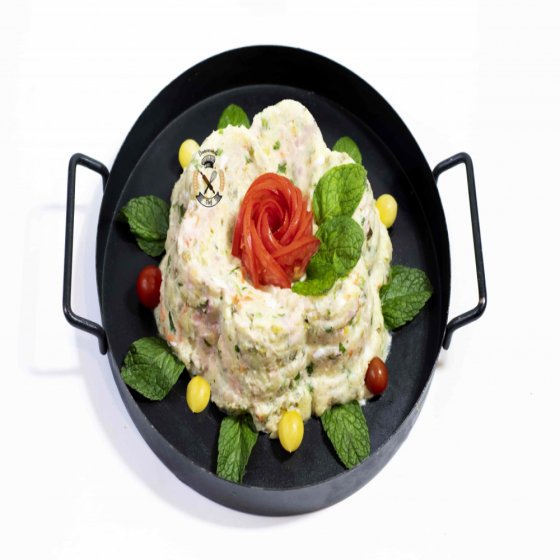 سالاد الویه مرغ