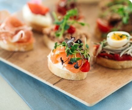 نکات مهم هنگام سرو فینگرفود